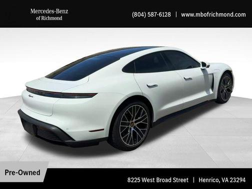 White 2021 Porsche Taycan Base