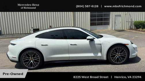 White 2021 Porsche Taycan Base