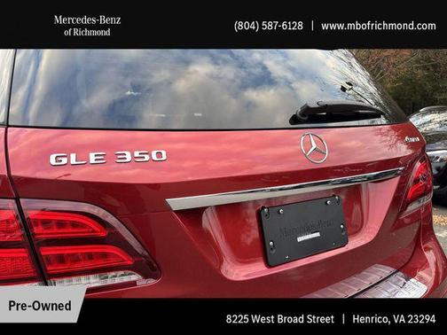 2018 Mercedes-Benz GLE 350 4MATIC