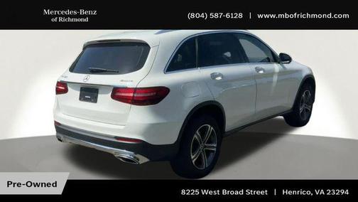 Polar White 2018 Mercedes-Benz GLC 300 4MATIC