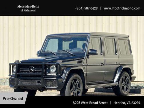 Black 2014 Mercedes-Benz G-Class 4MATIC