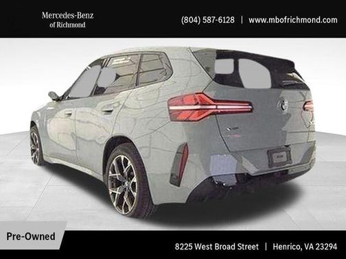 Gray Metallic 2025 BMW X3 30 xDrive