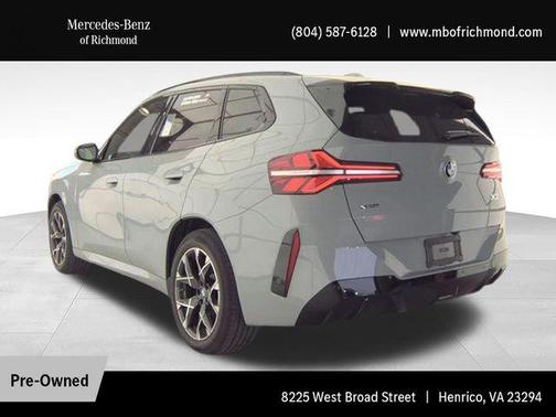 Gray Metallic 2025 BMW X3 30 xDrive