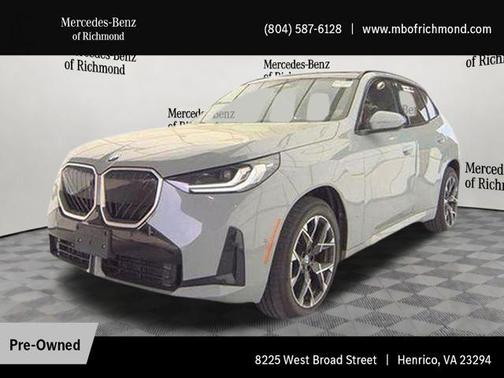 Gray Metallic 2025 BMW X3 30 xDrive
