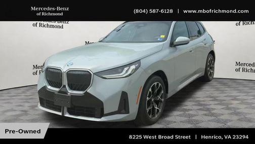 Gray Metallic 2025 BMW X3 30 xDrive