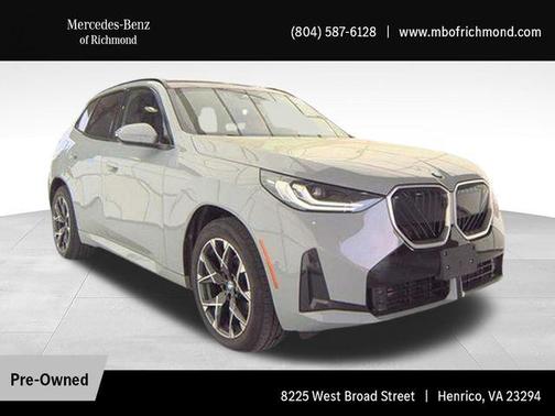 Gray Metallic 2025 BMW X3 30 xDrive