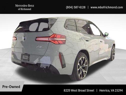 Gray Metallic 2025 BMW X3 30 xDrive