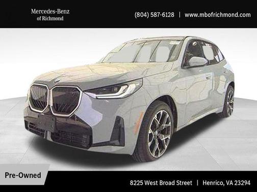 Gray Metallic 2025 BMW X3 30 xDrive