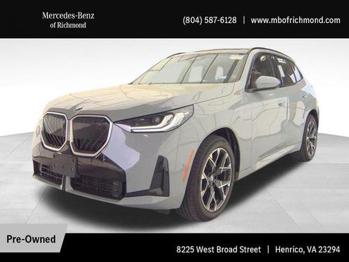 Gray Metallic 2025 BMW X3 30 xDrive