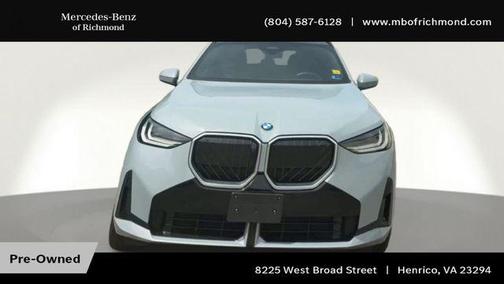 Gray Metallic 2025 BMW X3 30 xDrive