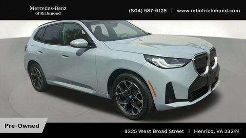 Gray Metallic 2025 BMW X3 30 xDrive