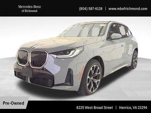 Gray Metallic 2025 BMW X3 30 xDrive