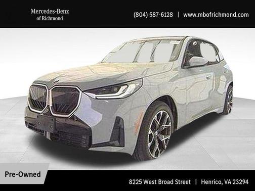 Gray Metallic 2025 BMW X3 30 xDrive
