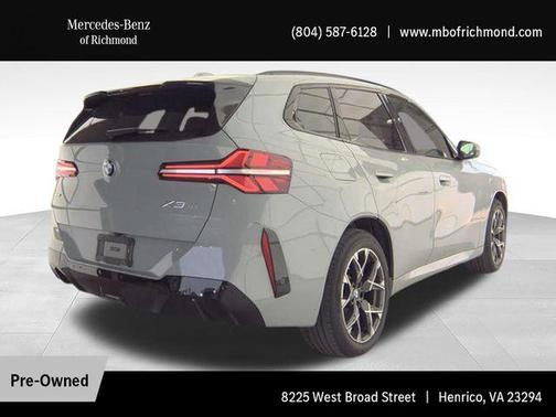 Gray Metallic 2025 BMW X3 30 xDrive