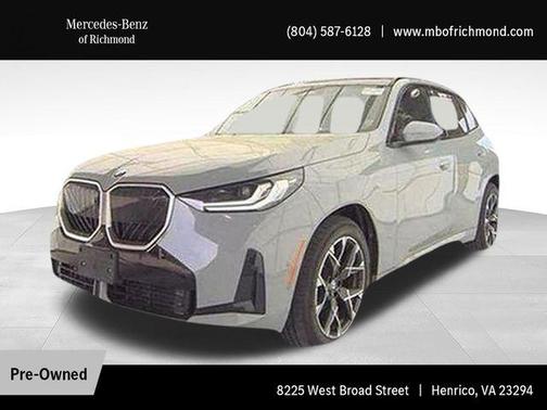 Gray Metallic 2025 BMW X3 30 xDrive