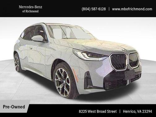 Gray Metallic 2025 BMW X3 30 xDrive