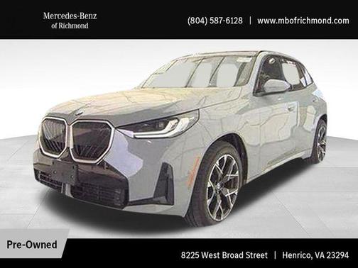Gray Metallic 2025 BMW X3 30 xDrive