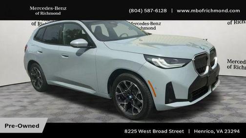 Gray Metallic 2025 BMW X3 30 xDrive