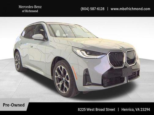 Gray Metallic 2025 BMW X3 30 xDrive