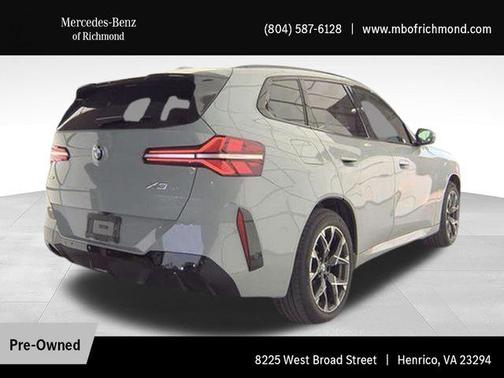Gray Metallic 2025 BMW X3 30 xDrive