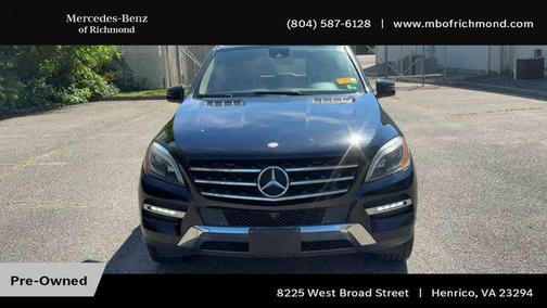 Black 2015 Mercedes-Benz M-Class 4MATIC