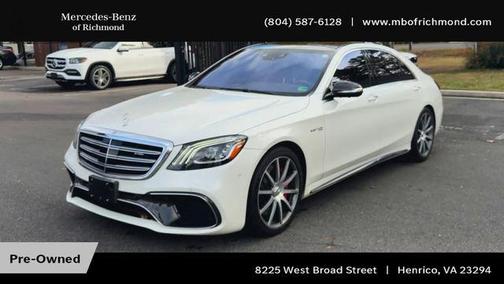 2019 Mercedes-Benz AMG S 63 4MATIC