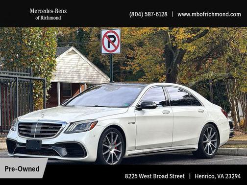 2019 Mercedes-Benz AMG S 63 4MATIC