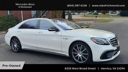 2019 Mercedes-Benz AMG S 63 4MATIC
