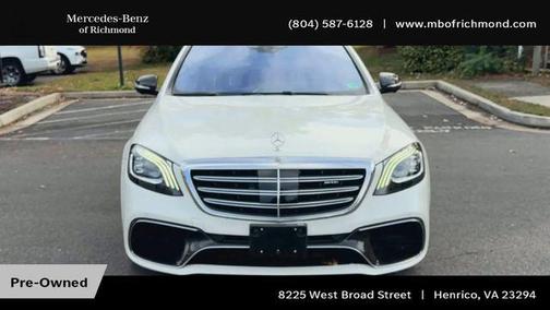 2019 Mercedes-Benz AMG S 63 4MATIC