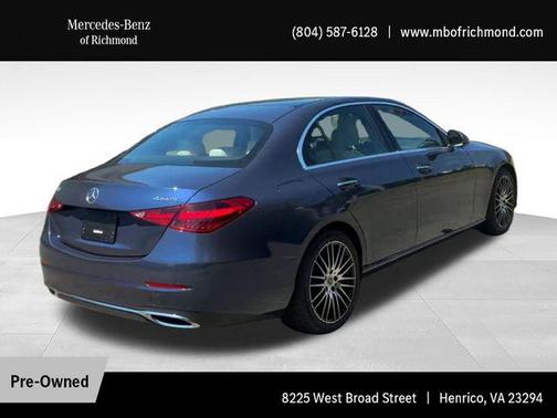 Twilight Blue Metallic 2025 Mercedes-Benz C-Class C 300 4MATIC