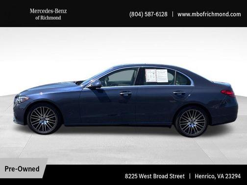 Twilight Blue Metallic 2025 Mercedes-Benz C-Class C 300 4MATIC