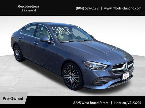 Twilight Blue Metallic 2025 Mercedes-Benz C-Class C 300 4MATIC