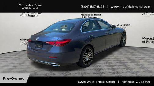 Twilight Blue Metallic 2025 Mercedes-Benz C-Class C 300 4MATIC