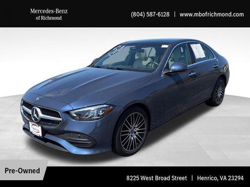 Twilight Blue Metallic 2025 Mercedes-Benz C-Class C 300 4MATIC