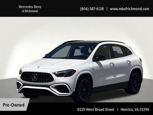 Polar White 2025 Mercedes-Benz AMG GLA 35 4MATIC