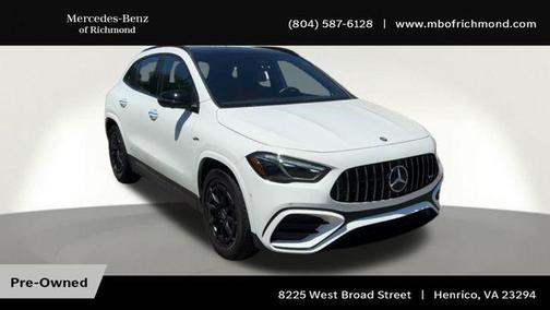 Polar White 2025 Mercedes-Benz AMG GLA 35 4MATIC