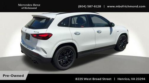 Polar White 2025 Mercedes-Benz AMG GLA 35 4MATIC