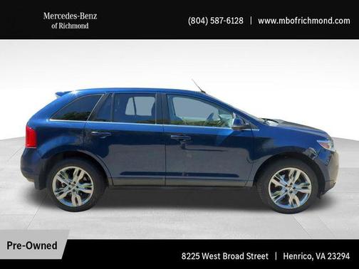 DARK BLUE PEARL METALLIC 2012 Ford Edge Limited
