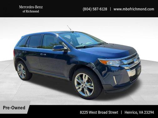 DARK BLUE PEARL METALLIC 2012 Ford Edge Limited
