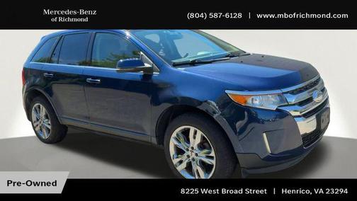 DARK BLUE PEARL METALLIC 2012 Ford Edge Limited