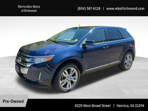 DARK BLUE PEARL METALLIC 2012 Ford Edge Limited