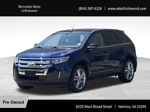 DARK BLUE PEARL METALLIC 2012 Ford Edge Limited