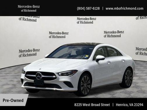 Polar White 2023 Mercedes-Benz CLA 250 4MATIC