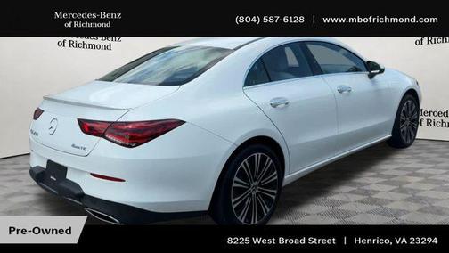 Polar White 2023 Mercedes-Benz CLA 250 4MATIC