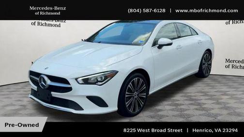 Polar White 2023 Mercedes-Benz CLA 250 4MATIC