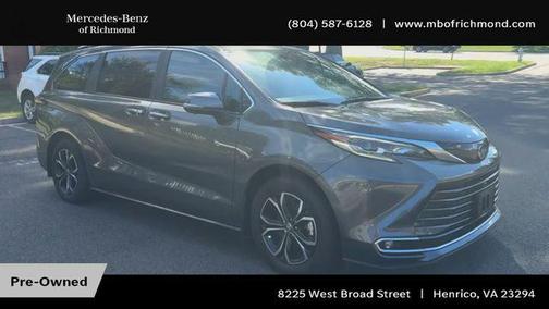 2025 Toyota Sienna Platinum 7 Passenger