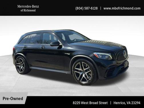 Black 2019 Mercedes-Benz AMG GLC 63 4MATIC