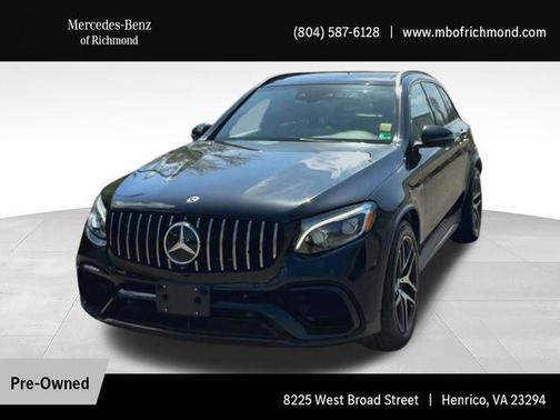 Black 2019 Mercedes-Benz AMG GLC 63 4MATIC