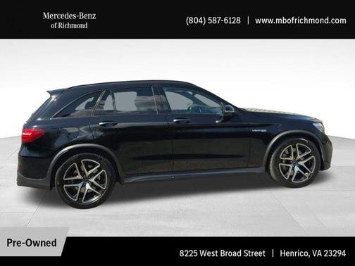 Black 2019 Mercedes-Benz AMG GLC 63 4MATIC