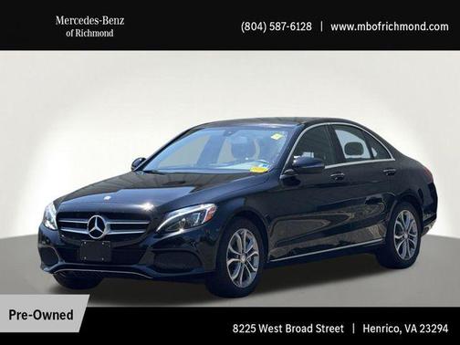 Black 2017 Mercedes-Benz C-Class C 300 4MATIC